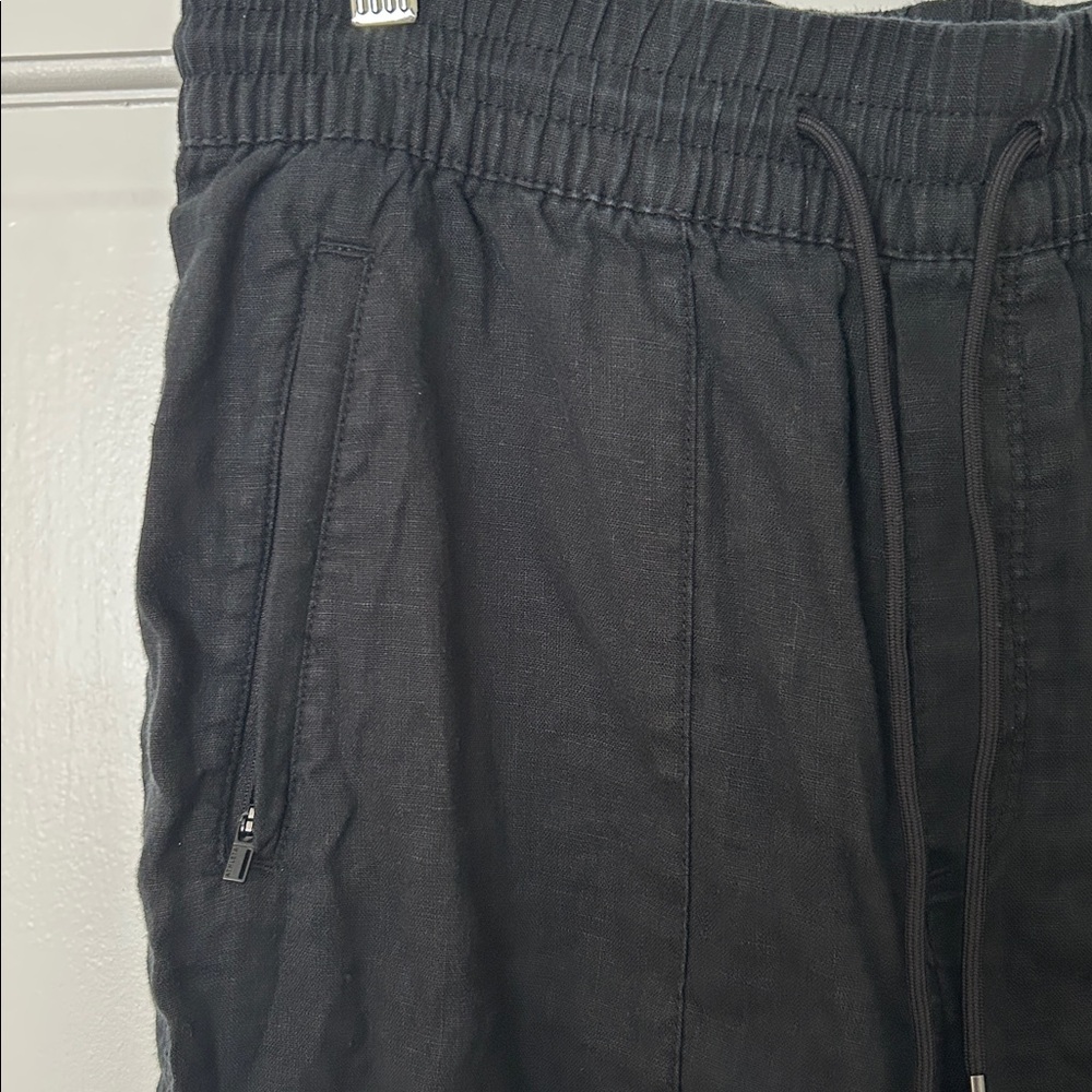 Athleta Women’s Retreat Linen High-rise Jogger black - S - Picture 6 of 8